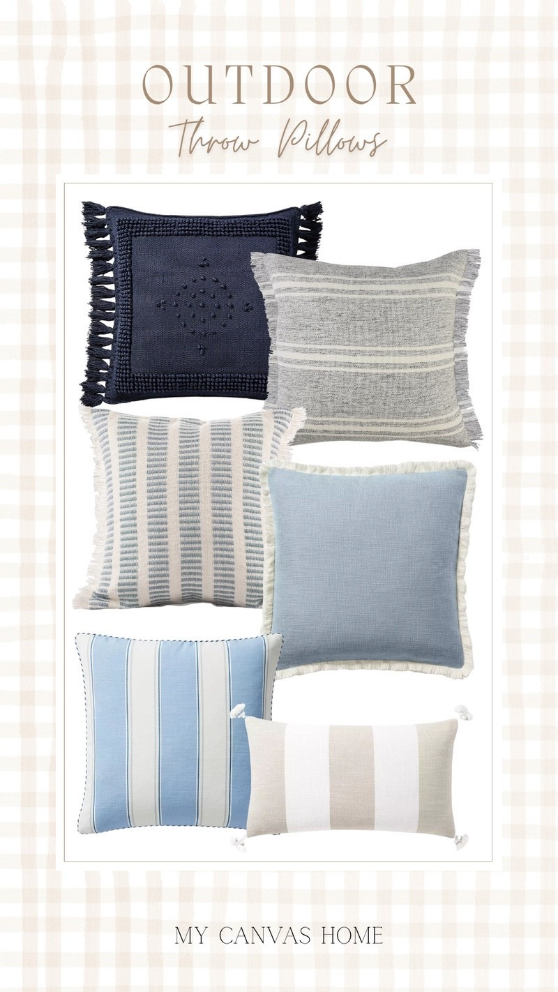 Cozy up your outdoor spaces with these throw pillows! 🤍

#LTKSeasonal #LTKHome #LTKSaleAlert