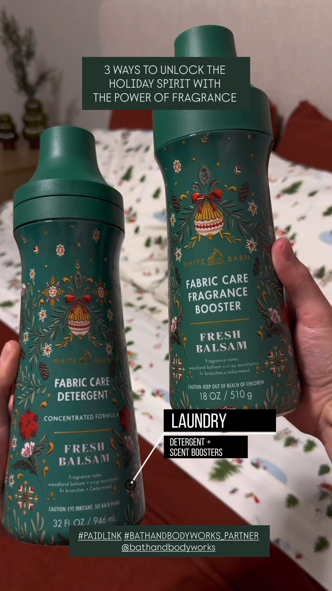  #PaidLink #BathandBodyWorks_Partner Unlock the holiday spirit through the power of fragrance with @bathandbodyworks! 🌲 Let seasonal fragrances in body care, candles, and laundry awaken every joyful holiday emotion! 😁

comment “HOLIDAY” below to receive a DM with the link to shop this post on my LTK ⬇️ #liketkit @shop.ltk 


#LTKSeasonal #LTKMens #LTKHoliday