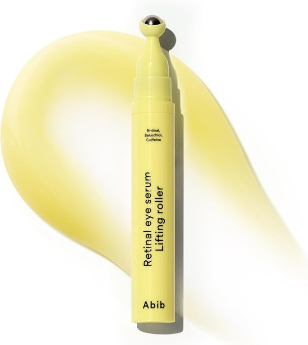 Abib Retinal Eye Serum Lifting Roller 0.5 Fl Oz,15ml | Anti-Aging Eye Applicator for Wrinkles, Pu... | Amazon (US)