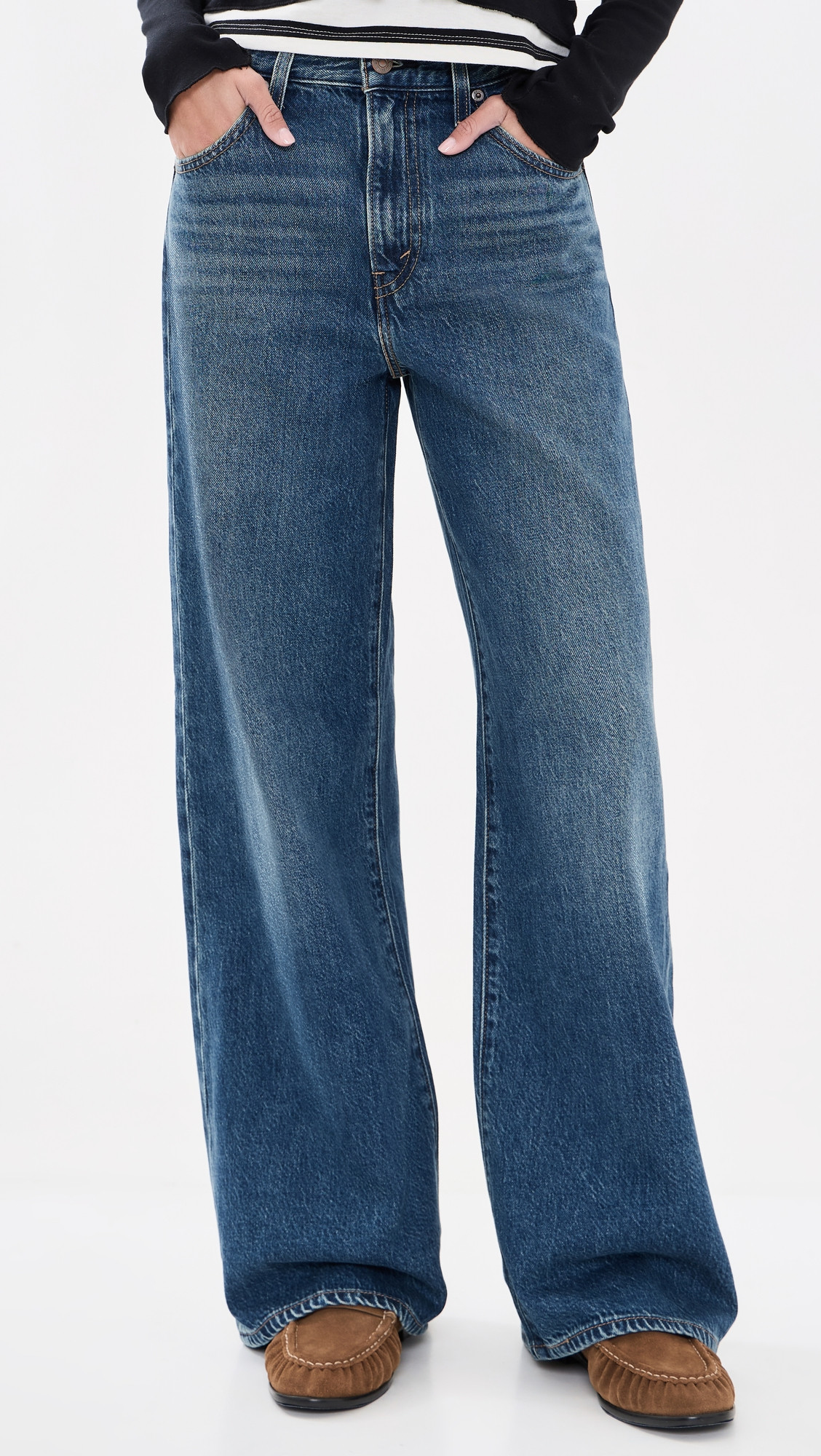 Levi's Cinch Wide Leg Jeans Pass The Parcel 30 | Shopbop