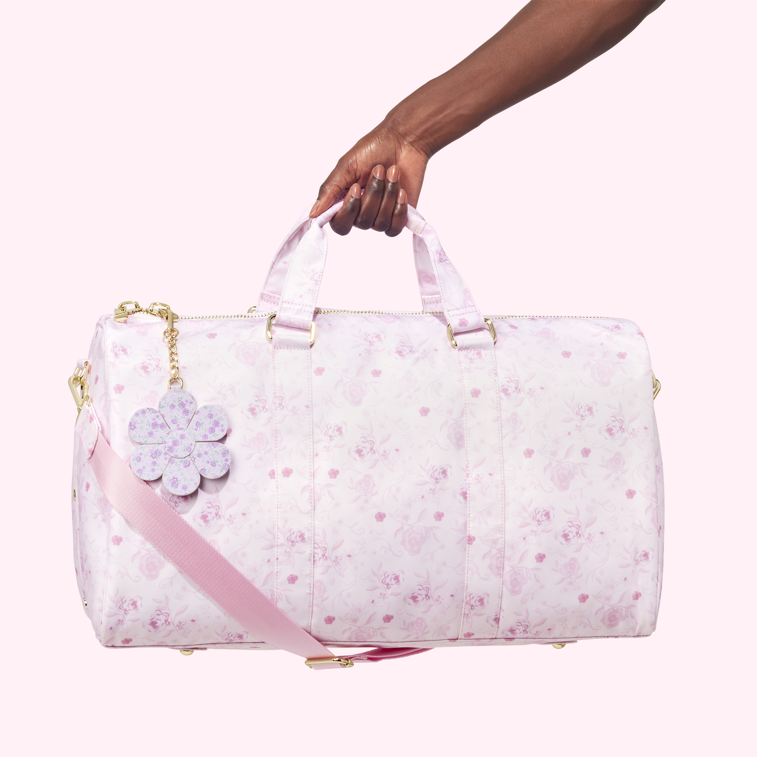 Classic Duffle Bag with Bag Charm | Customizable Duffle Bag - Stoney Clover Lane | Stoney Clover Lane