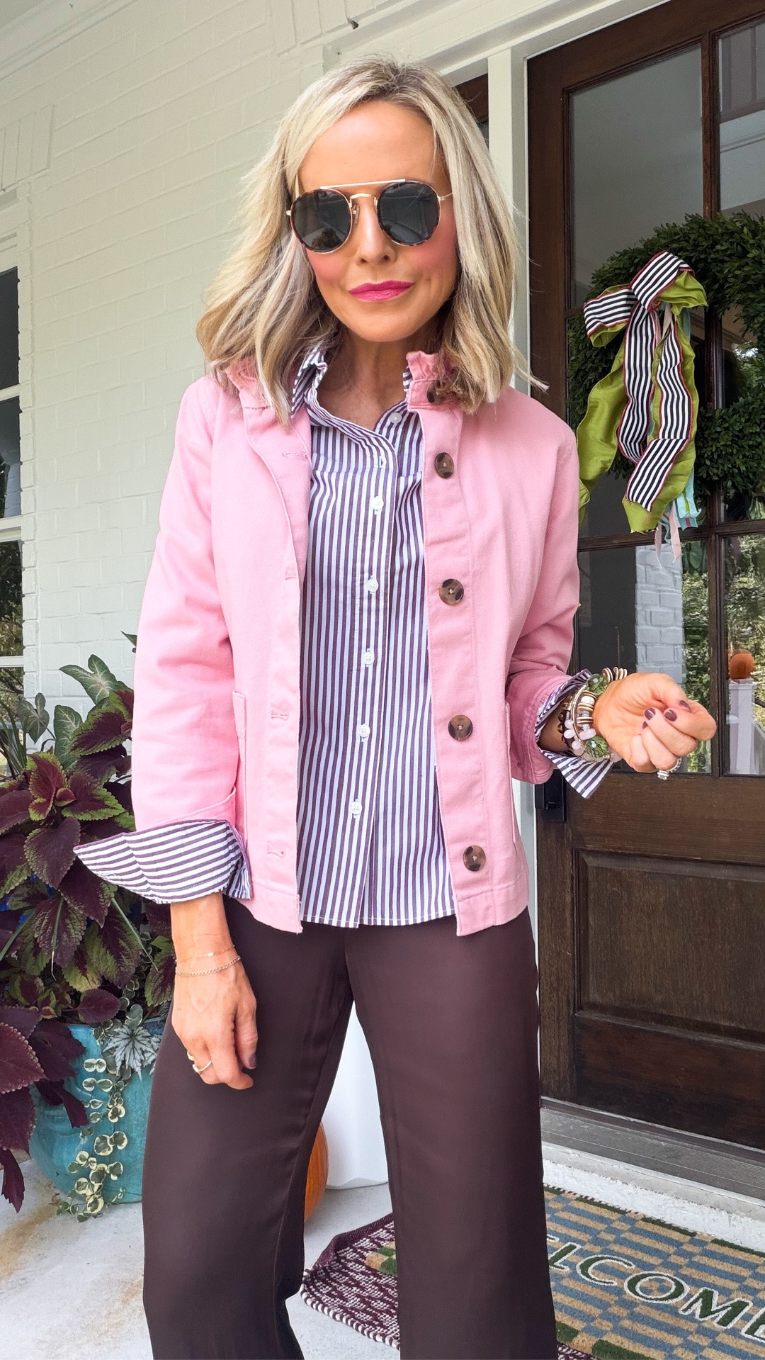 Sunday style! wearing  XXS + top, size XS in pants!

#LTKSaleAlert #LTKSeasonal #LTKOver40