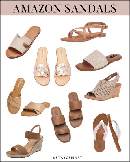 Summer sandals from Amazon, Amazon summer fashion finds, Amazon style 

#LTKFindsUnder50 #LTKStyleTip #LTKShoeCrush