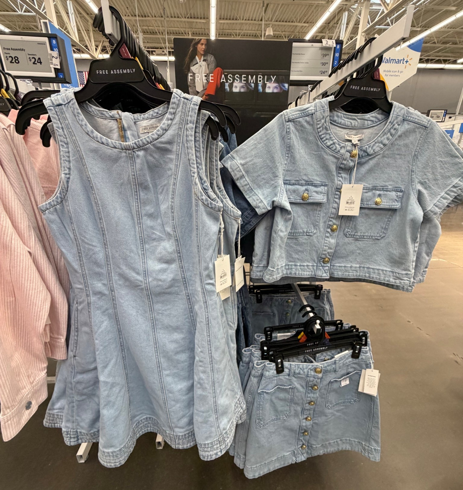 Denim dress, Walmart denim dress, trending denim fashion 

#LTKMothersDay #LTKootd #LTKMidsize