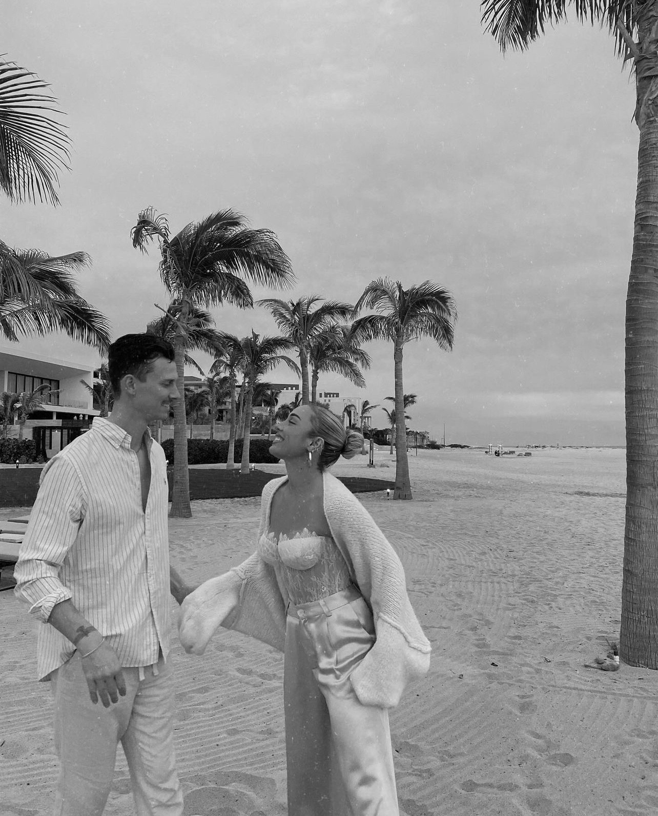 thankful for beautiful mems at @nobuloscabos 🌴📸✨🫶🏼 #giftedstay
 
the pants are SO good! wearing size small. the sweater is old and corset is custom from Statnaia so I linked similar 🥰✨ 


#LTKfindsunder100 #LTKstyletip #LTKtravel