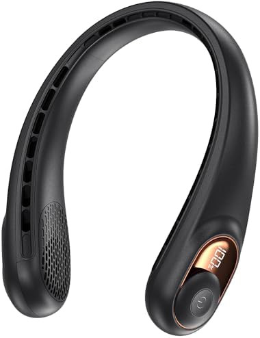 KIDEE Neck Fan, Portable Bladeless Neck Fans, Upgrade 360° Airflow, Super Quiet, 3 Speeds, 4000m... | Amazon (US)