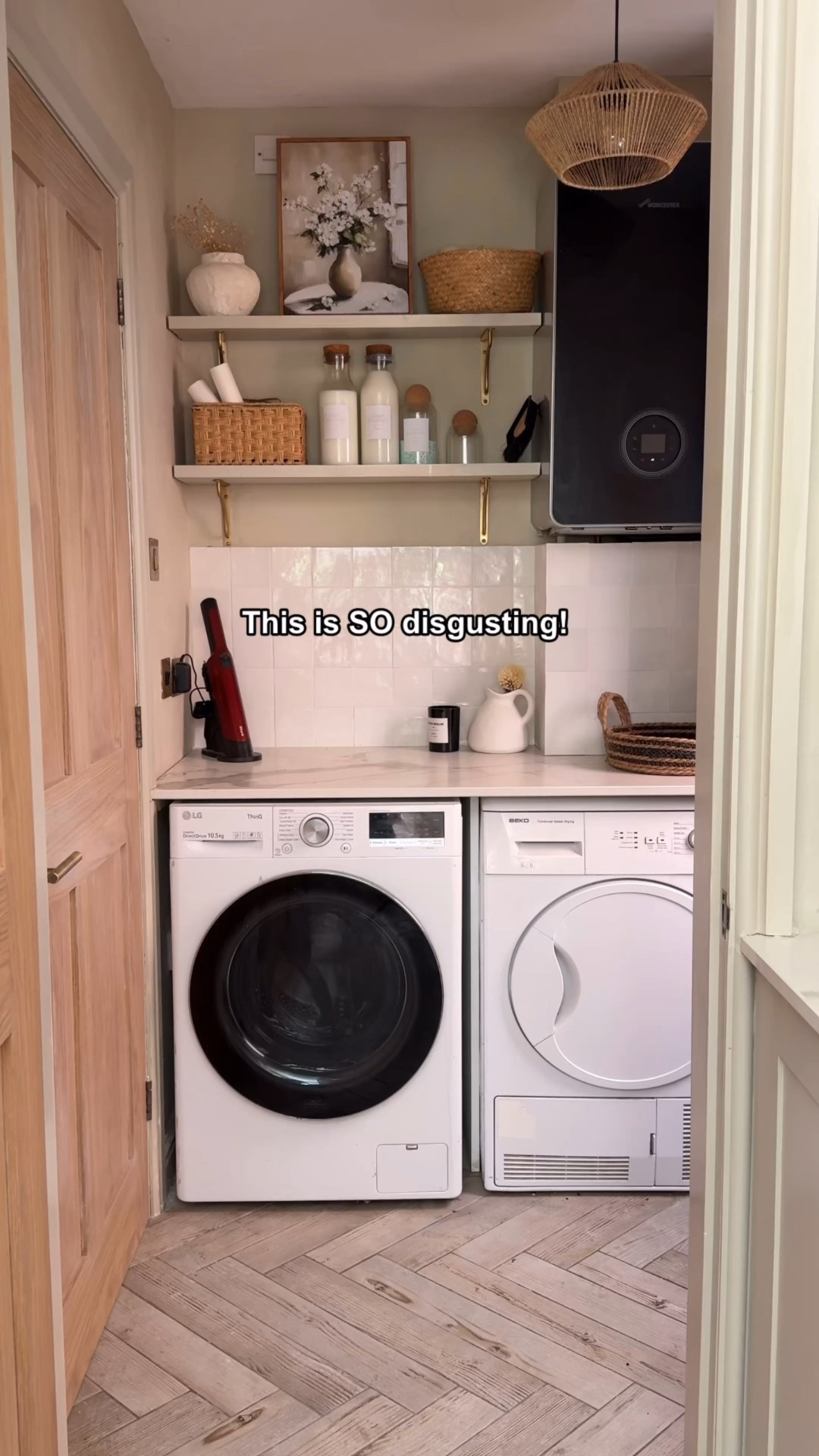 So disgusting 🙈 I’d tried everything—even bleach didn’t touch it. When we got back from holiday it was so bad I honestly thought I’d need a new washing machine 😩 I did a bit of digging, gave this product a try, and wow… I’m actually shocked at how well it worked! This was after one application! Amazing product 🙌🏼

#LTKhome #LTKuk #LTKfamily