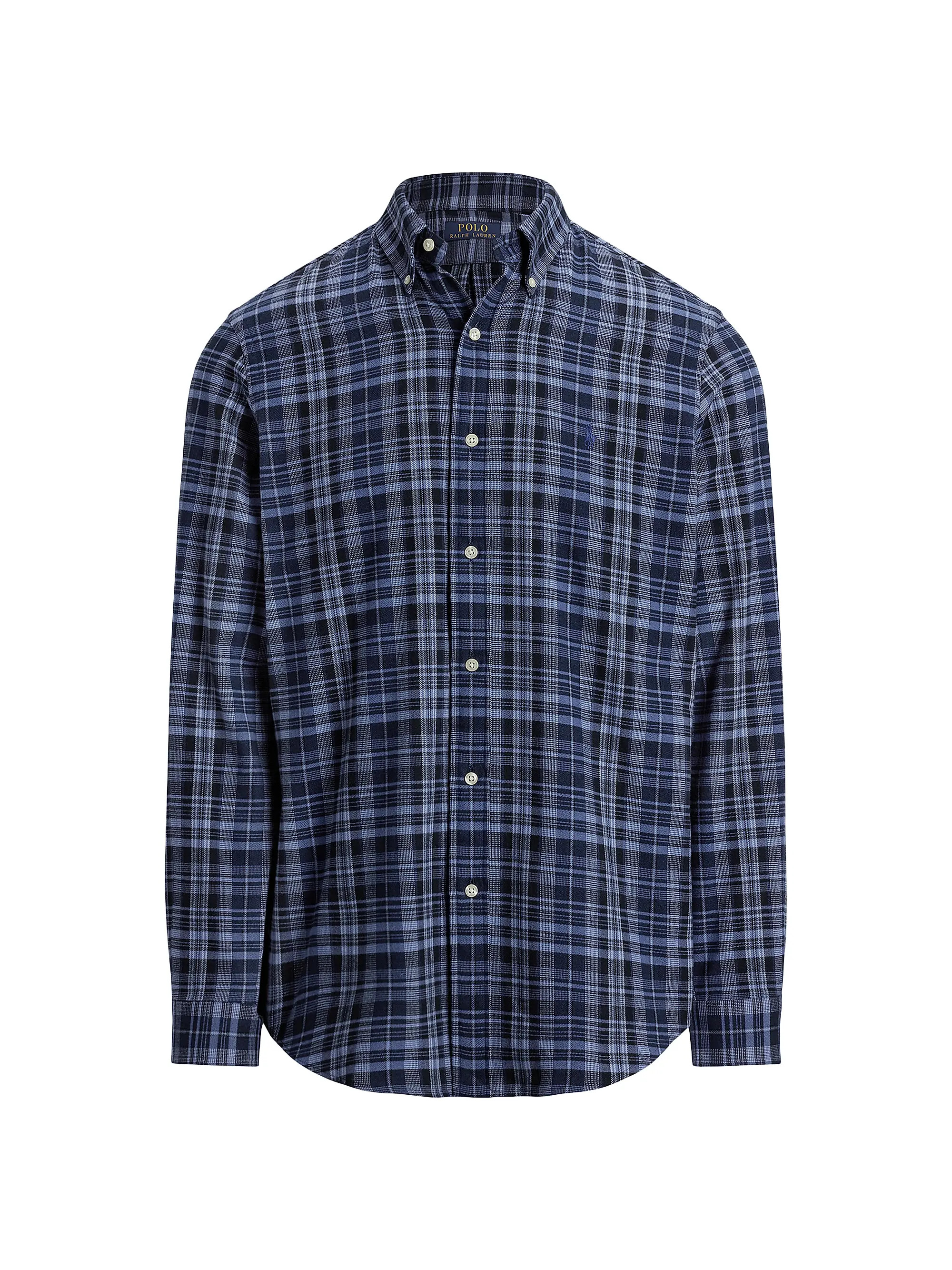 Plaid Performance Twill Shirt | Saks Fifth Avenue