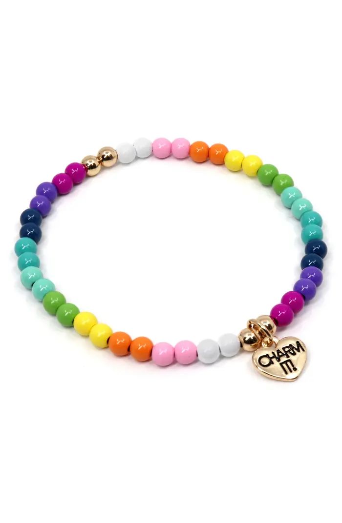CHARM IT!® CHARM IT® Rainbow Stretch Beaded Bracelet | Nordstrom | Nordstrom