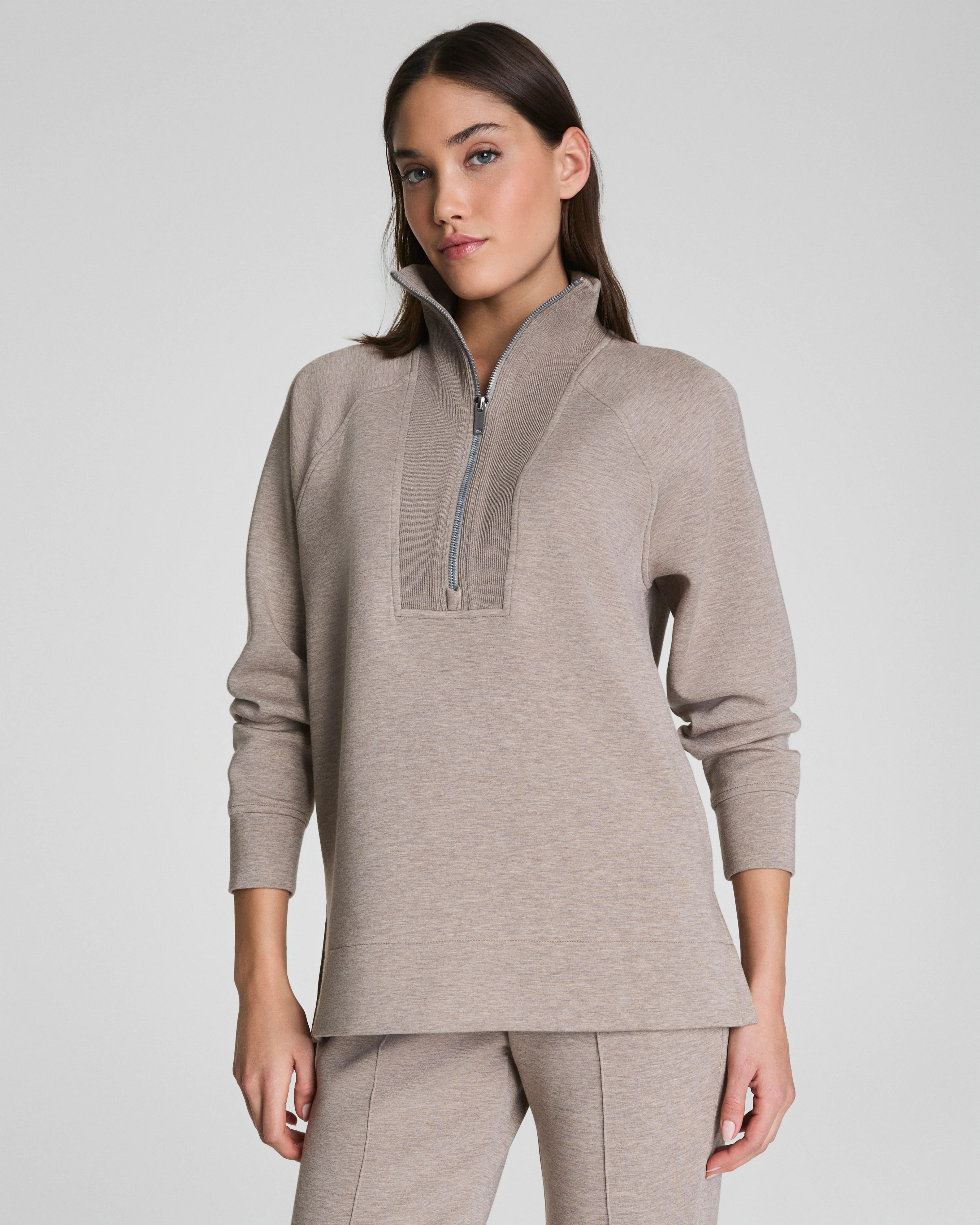 SPANX AirEssentials® BrushedHalf Zip Tunic | Spanx