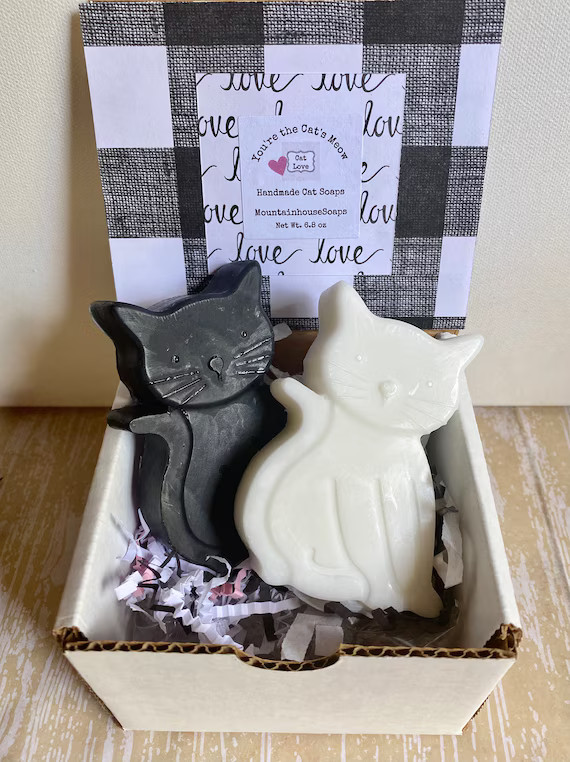 Cat Soap Cat Soaps Gift Box Cat Gift Box Mother's Day | Etsy | Etsy (US)