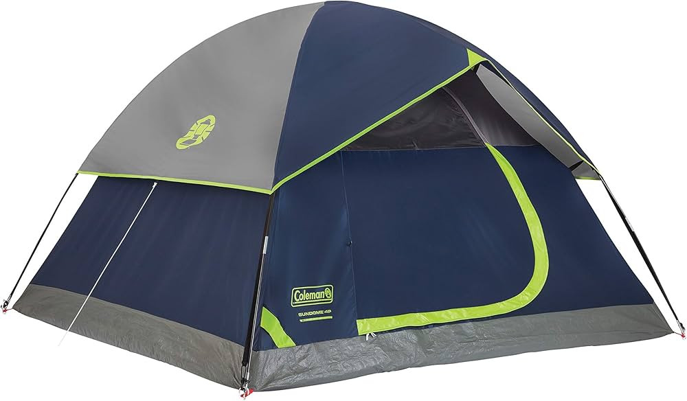 Coleman Sundome Camping Tent with Rainfly, 2/3/4/6 Person Tent Sets Up in 10 Mins, Weatherproof T... | Amazon (US)