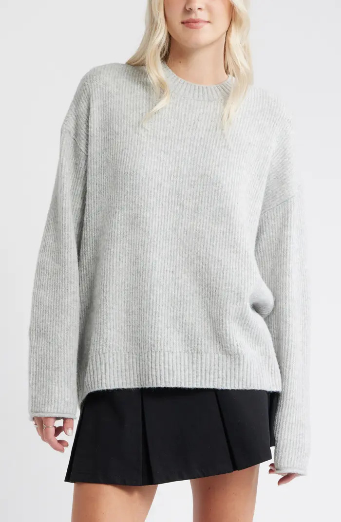 Fuzzy Oversize Sweater | Nordstrom