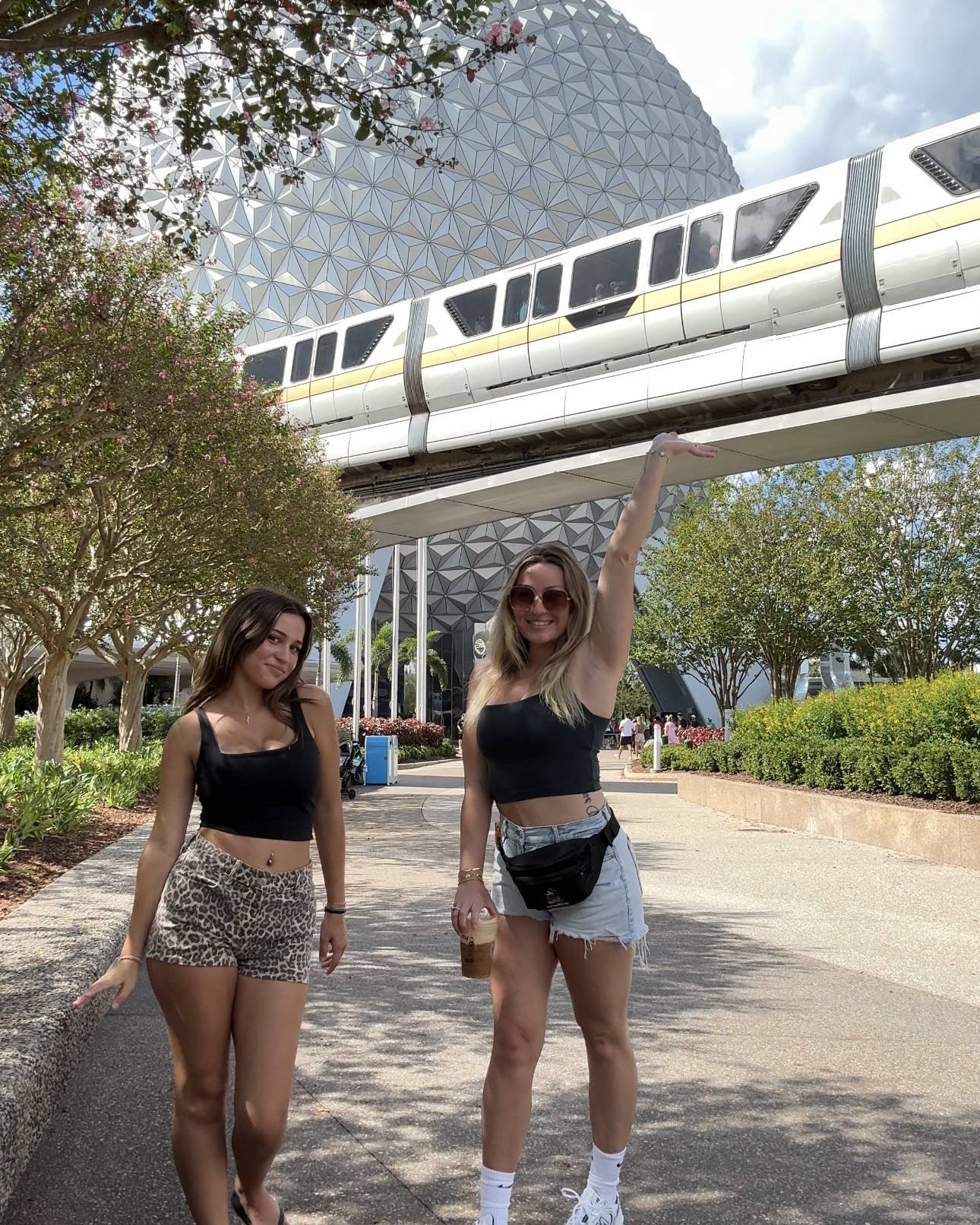 Built in bestie + Disney day = the comfiest kind of magic 🏰✨ 

Our park fits are giving cute but practical and I’ve got it all linked in my LTK for you & your bestie! 

#disneyfit #disneyoutfit 

#LTKU #LTKStyleTip #LTKActive