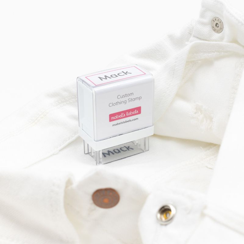 Custom Clothing Stamp | Mabel's Labels