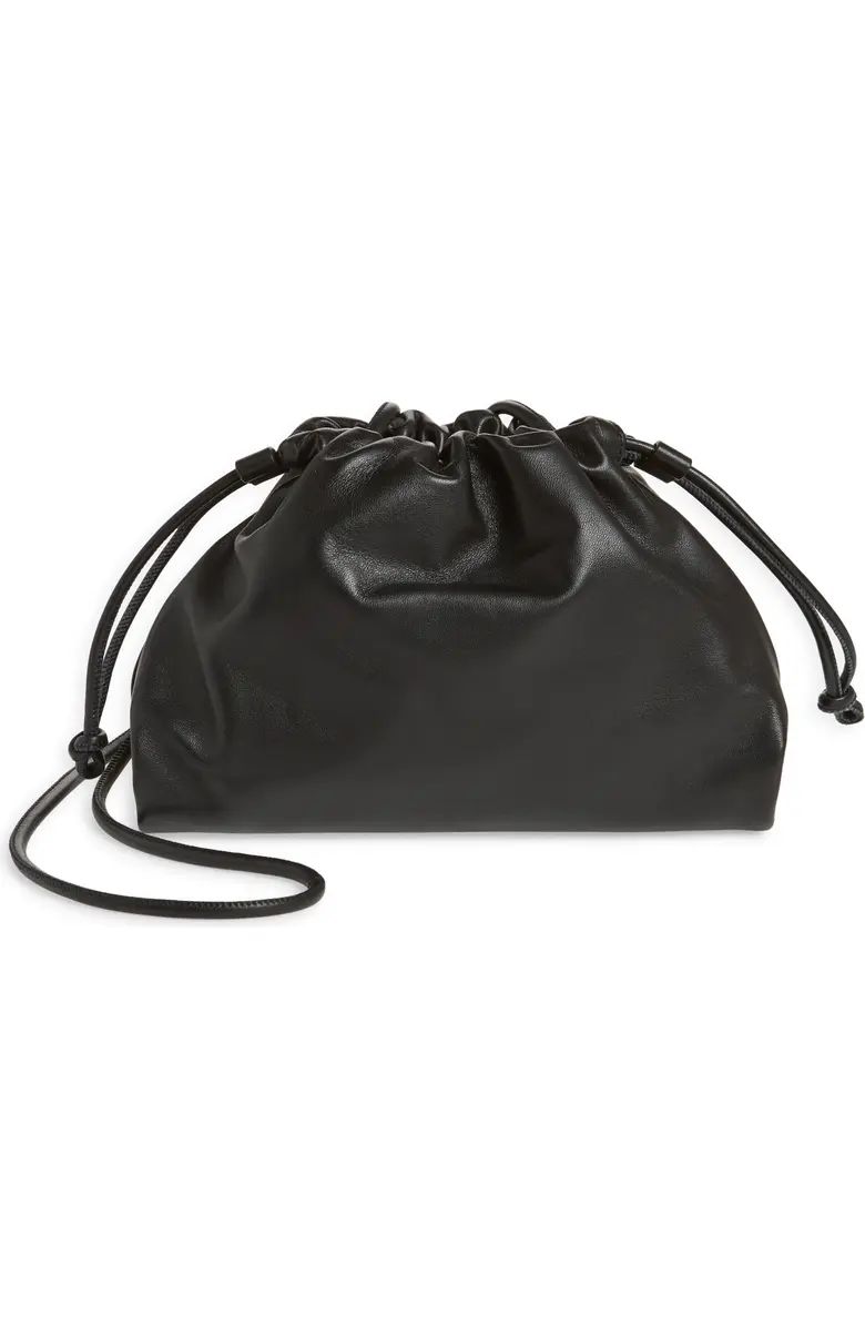 COS Leather Drawstring Bucket Bag | Nordstrom | Nordstrom