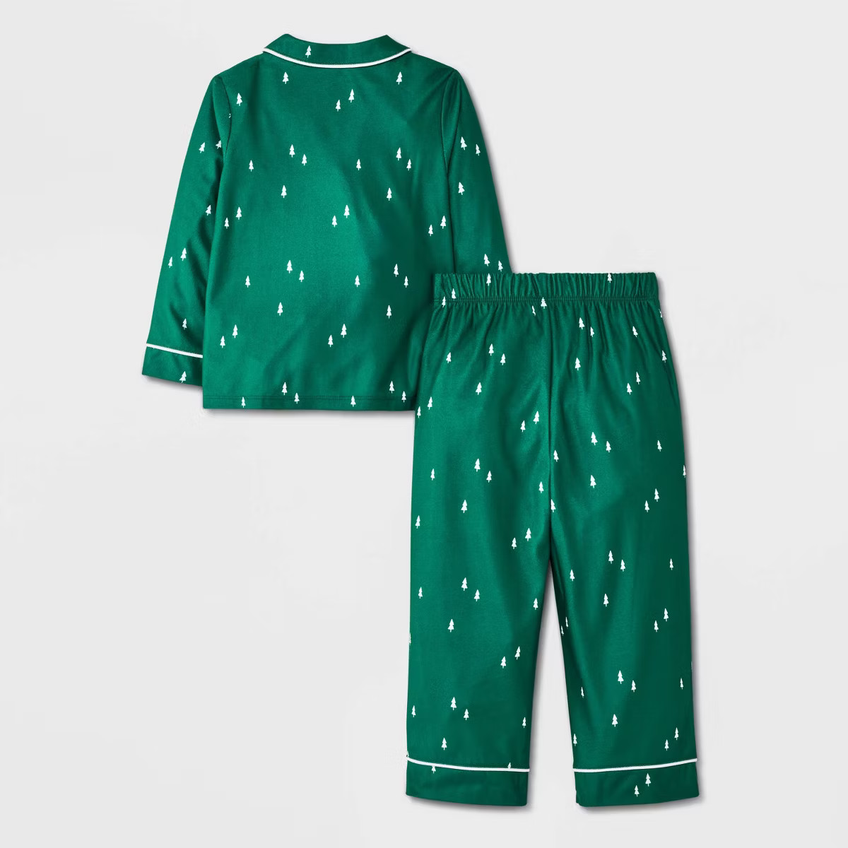 Toddler Girls' 2pc Long Sleeve Brushed Jersey Coat Pajama Set - Cloud Island™ | Target