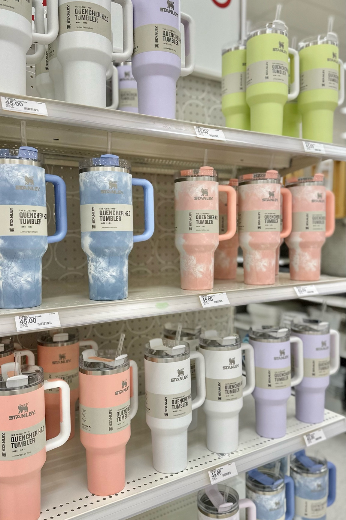 Stanley’s are currently in stock in most colors right now!