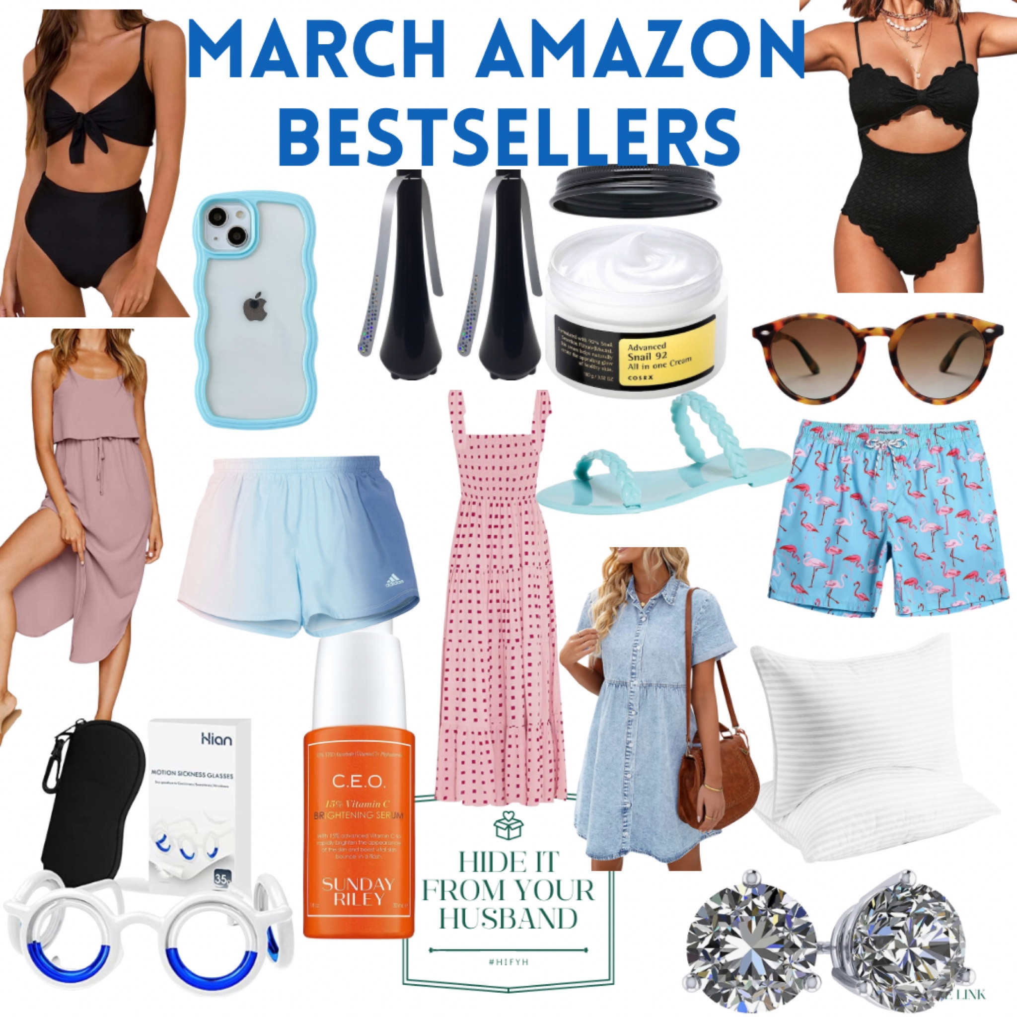 Amazon best sellers for March! Dresses, swimsuits, accessories and more! 

#LTKbeauty #LTKunder50 #LTKsalealert