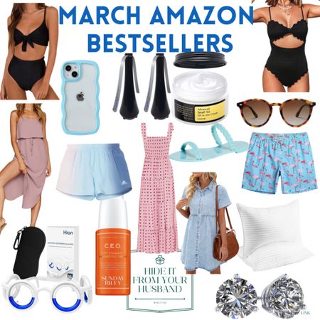 Amazon best sellers for March! Dresses, swimsuits, accessories and more! 

#LTKbeauty #LTKunder50 #LTKsalealert