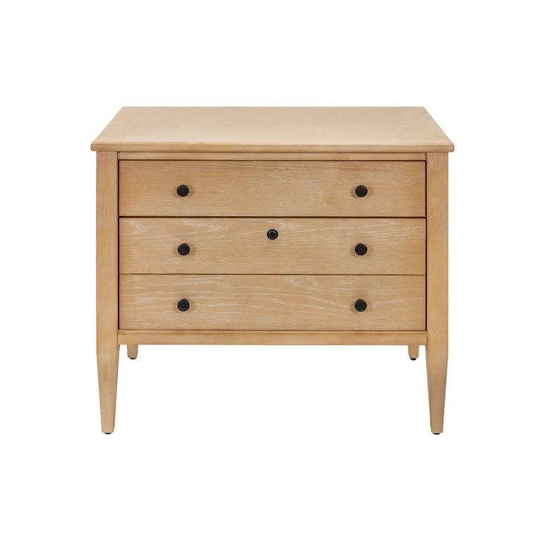 Modern Wood Lateral File Storage File Drawer Office Fully Assembled Light Brown - Walmart.com | Walmart (US)