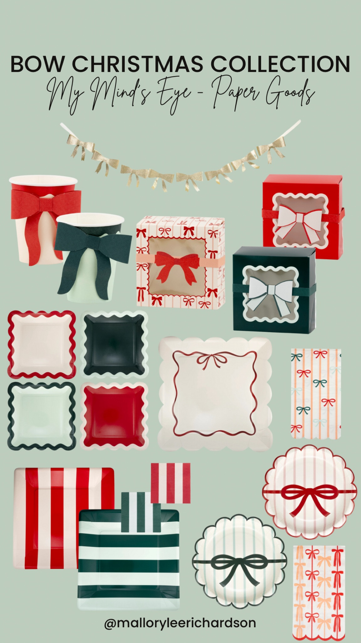 Such cute and trendy paper goods for Holiday Hosting! Christmas Bow Collection! 

bow paper plates, bow napkins, bow cookie boxes, Christmas paper goods, Christmas napkins, seasonal, holiday

#LTKHoliday #LTKParties #LTKSeasonal