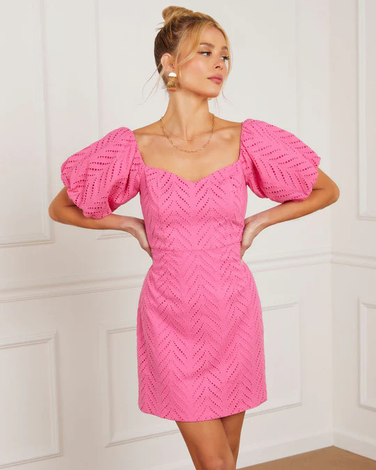 Lila Off the Shoulder Mini Dress | VICI