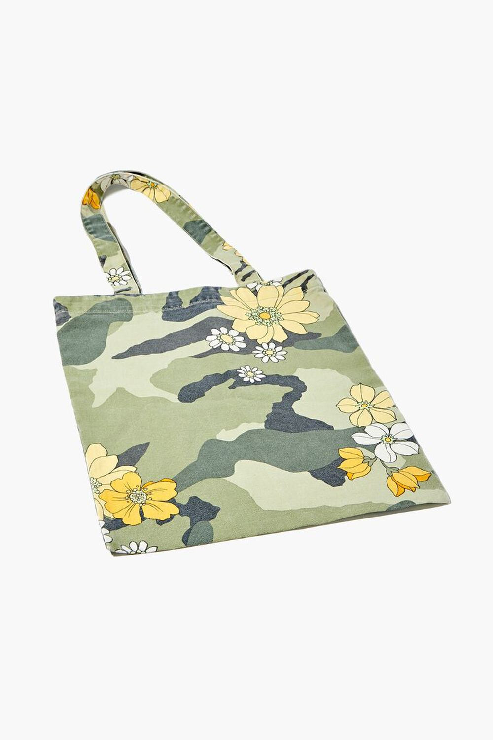 Floral Camo Print Tote Bag | Forever 21 (US)