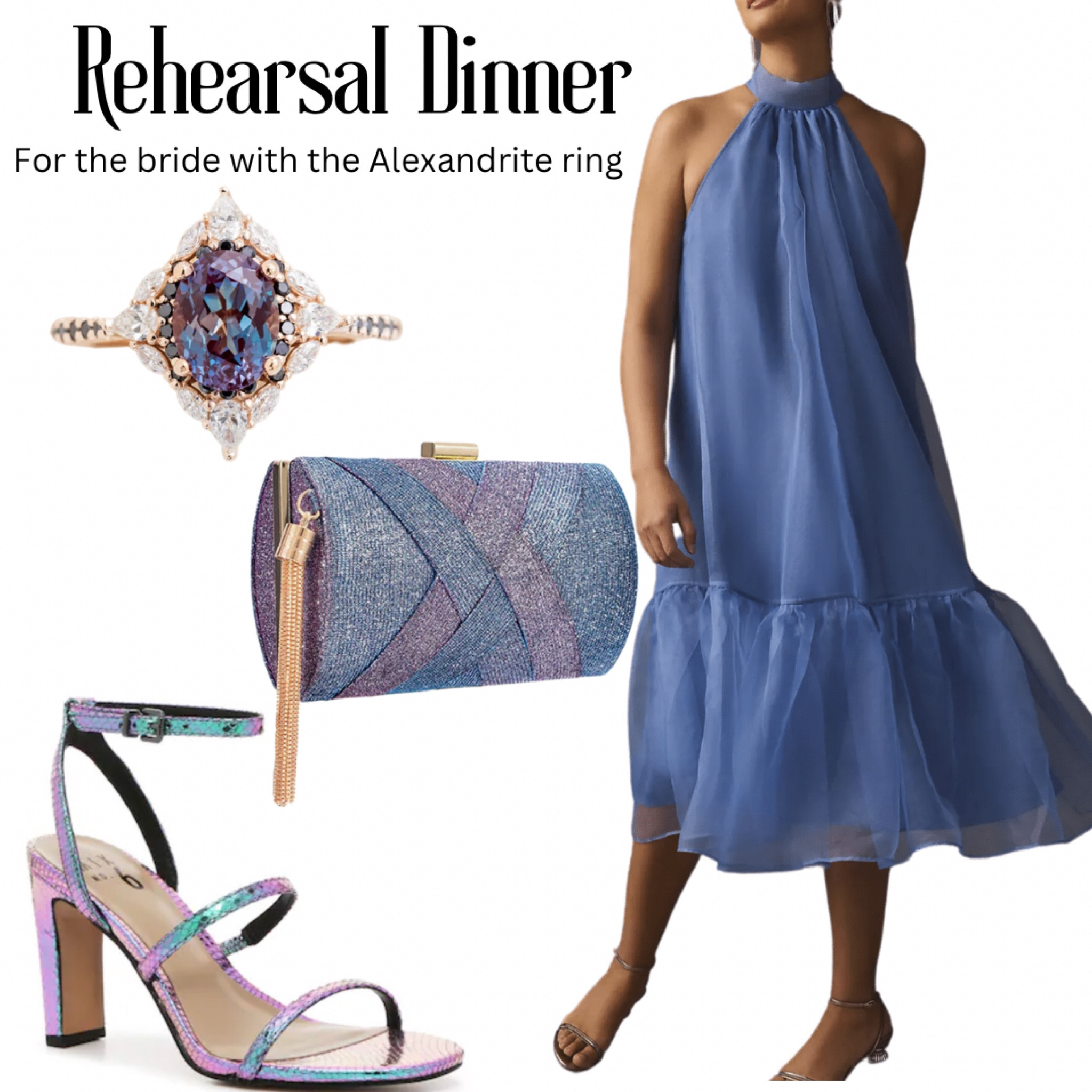 POV: it’s your rehearsal dinner and your engagement ring is alexandrite. These cool, and calming tones compliment the unique nature of the gem itself.

#alexandrite
#alexandritering
#alexandriteengagementring

#LTKwedding #LTKU #LTKFind