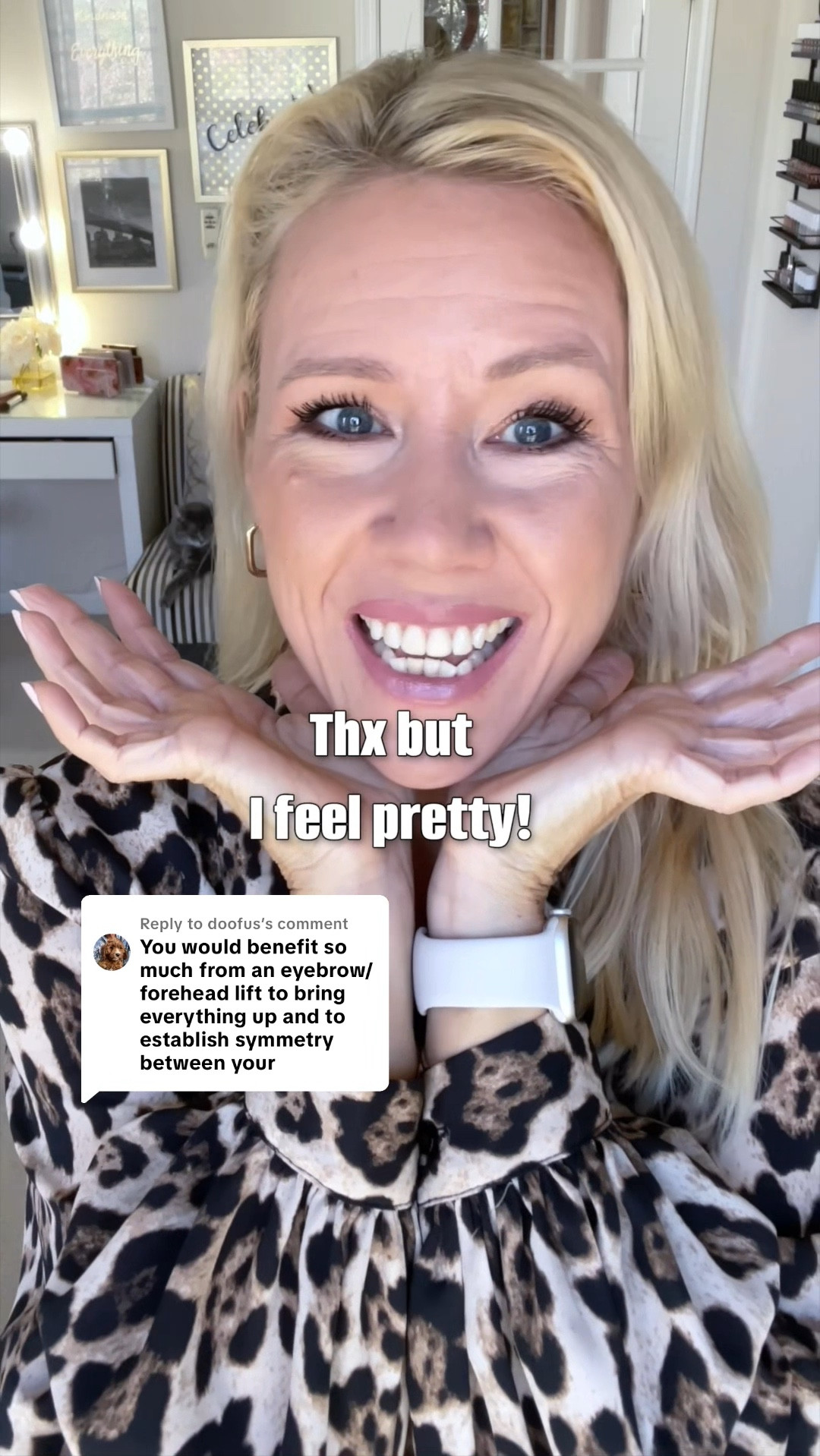 Wow! After my rant yesterday I got another person recommending me to get cosmetic surgery! This time I should get an “eyebrow/forehead lift to bring everything up and to establish symmetry between my eyebrows”. Unbelievable! This is what society or rather social media has taught us? Telling others what kind of cosmetic procedures they need? And why? To be perfect? You are never perfect! If I do an eyebrow/forhead lift- will I be perfect or what other flaw will I discover then that needs work? And what after that? And after that? And for what? So we all look the same? I am not striving perfection. In fact: I am quite happy with my looks! I am born with hooded eyes! I love them! They belong to me and I have no issue with them. If you have a problem with your eyes and want them fixed, you can do it! I don’t care! Everyone can do whatever makes them happy. For me, applying makeup already gives me the confidence I need. Don’t tell others what surgeries they need. In fact, doing that makes you really ugly and no cosmetic surgery in the world can fix that. 

#LTKOver40 #LTKBeauty