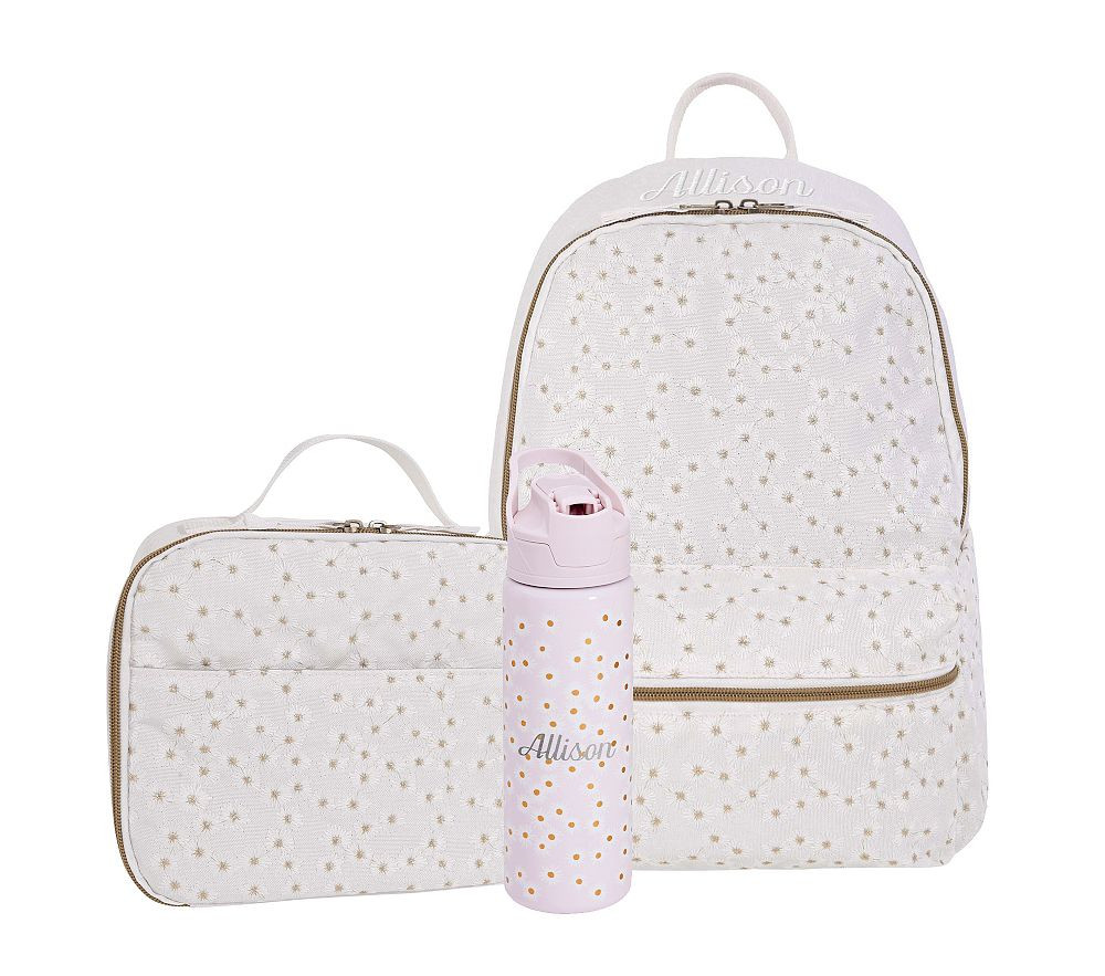 Embroidered Daisies Colby Backpack Bundle, Set of 3 | Pottery Barn Kids