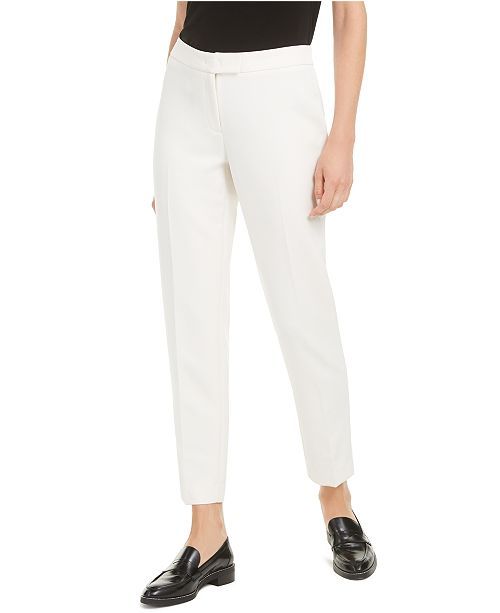 Cropped Straight-Leg Pants | Macys (US)