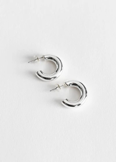 Thick Mini Hoop Earrings | & Other Stories (EU + UK)