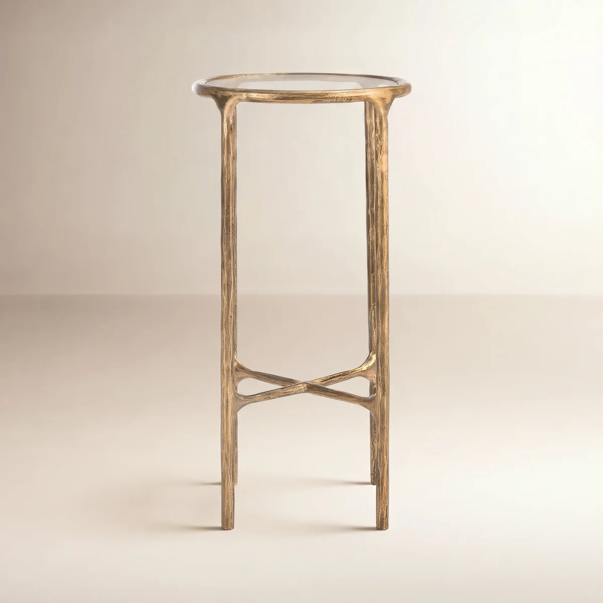 Evelynn 24" H x 12" W Iron End Table | Wayfair North America