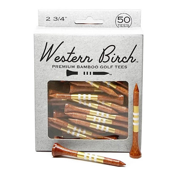 Western Birch 2 3/4"" Bamboo Golf Tees | Scheels
