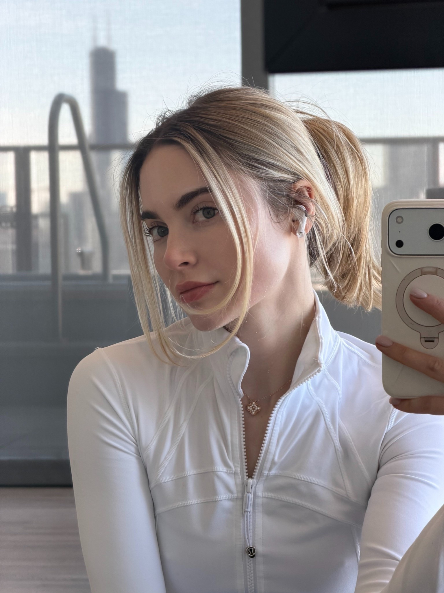 Let’s break down everything I’ve been doing to get the clearest skin I’ve ever had — without antibiotics or a pill.

First: I cut about 80% of my dairy. I still have eggs and butter, but I removed whey protein, cottage cheese, and daily dairy creamer. That alone reduced inflammation for me.

Second: spearmint tea. I drink it twice a day (a few times a week works too). Clinical data shows it may help hormonally driven acne over time.

Third: consistency with treatments. I microneedle every 4–6 weeks and don’t skip. Collagen stimulation + texture refinement made a big difference in clarity and scarring.

I also simplified my skincare instead of constantly adding more.

My staples:
• La Roche-Posay Toleriane Hydrating Gentle Cleanser or Vanicream Gentle Facial Cleanser
• Toner (helps my moisturizer absorb instead of pill). Anua Heartleaf 77% Soothing Toner is great for any skin type, and the Japanese toner I use helps with brightening + hyperpigmentation.
• La Roche-Posay Toleriane Double Repair Face Moisturizer

Daytime: EltaMD UV Clear Broad-Spectrum SPF 46. Switching formulas mattered because I was still getting sunspots.

Night: I alternate IS Clinical Pro-Heal Serum Advance+, tretinoin, and a Korean brightening treatment.

I never skip Revision Skincare Nectifirm for my neck + décolletage (safe day or night — just layer SPF).

I use my LED mask morning and night. Red light supports collagen and calms inflammation. It’s not overnight — it’s consistency.

And one small add-on: Etude House My Lash Serum for brows + lashes.

At night, I seal everything with VT COSMETICS PDRN Essence Stick to support barrier repair.

Clear skin isn’t one miracle product. It’s reducing inflammation, protecting your barrier, and staying consistent.

Everything is linked below 🤍
