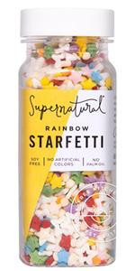 Supernatural Rainbow Nonpareils, Dye-Free Natural Sprinkles, Soy-Free, Gluten-Free, Vegan, Made i... | Amazon (US)