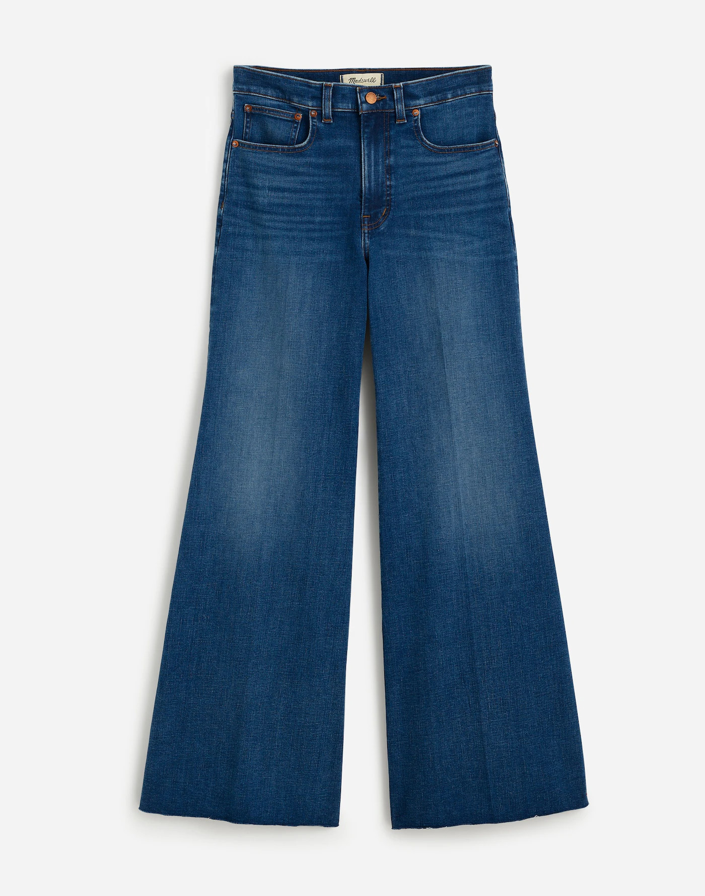 Flared Wide-Leg Crop Jeans | Madewell | Madewell