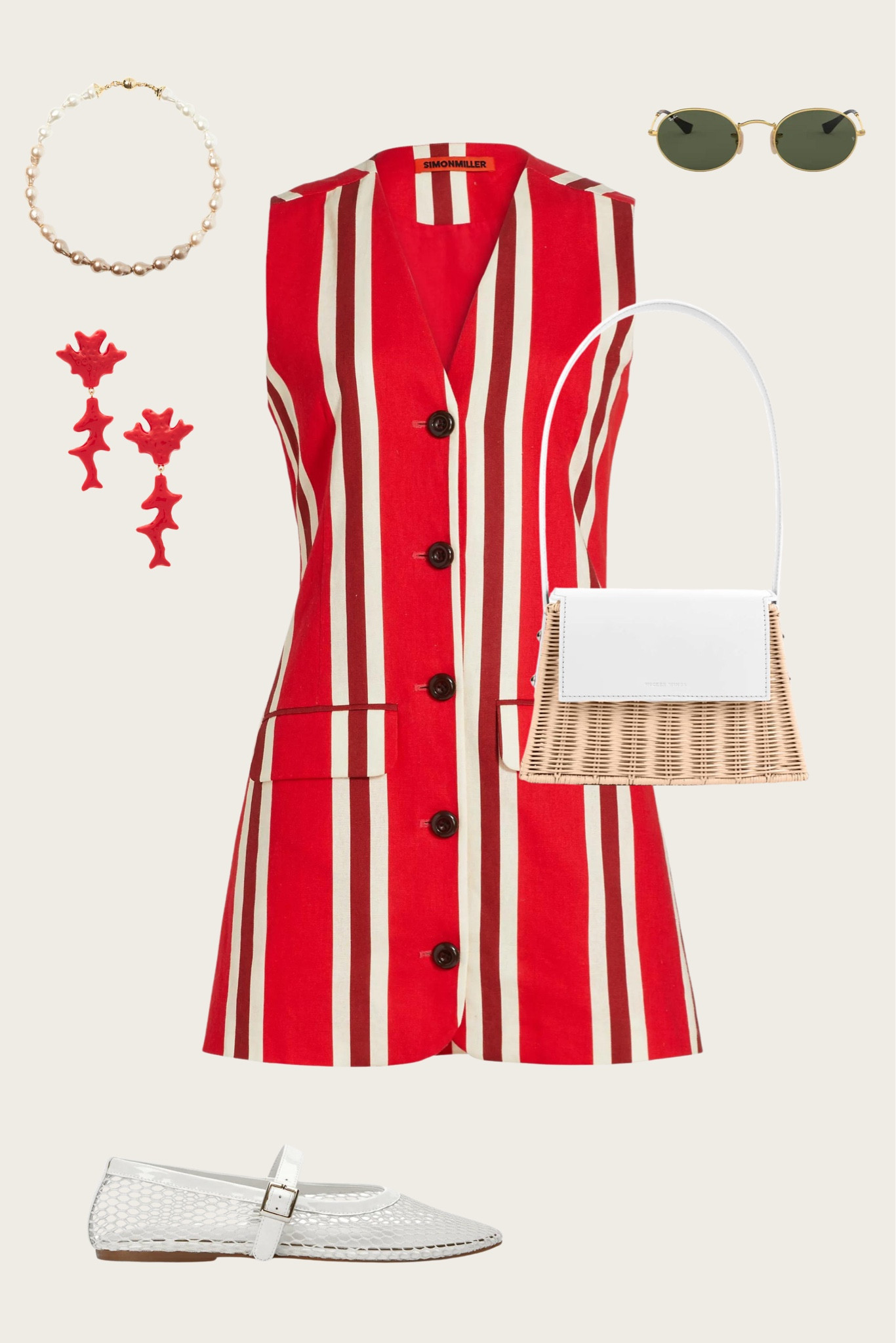 Summer outfit inspo ❤️ would be so cute for Memorial Day or 4th of July 🇺🇸 (wicker bag is from Wicker Wings)

#LTKParties #LTKFindsUnder100 #LTKStyleTip