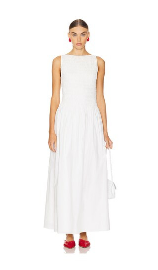 Margot Maxi Dress in White | Revolve Clothing (Global)