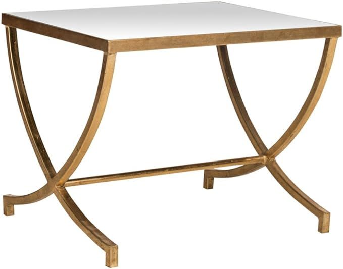 Safavieh Home Collection Maureen Gold Accent Table | Amazon (US)