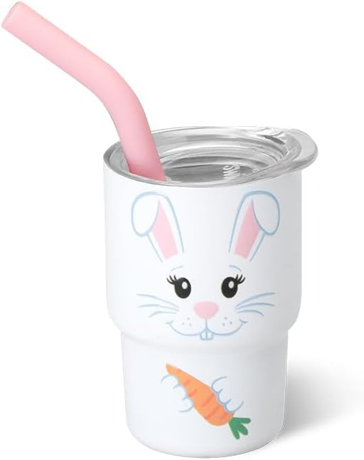 Swig Life Tiny Insulated Tumbler 2oz, Stainless Steel Mini Tumbler with Lid and Silicone Straw, D... | Amazon (US)