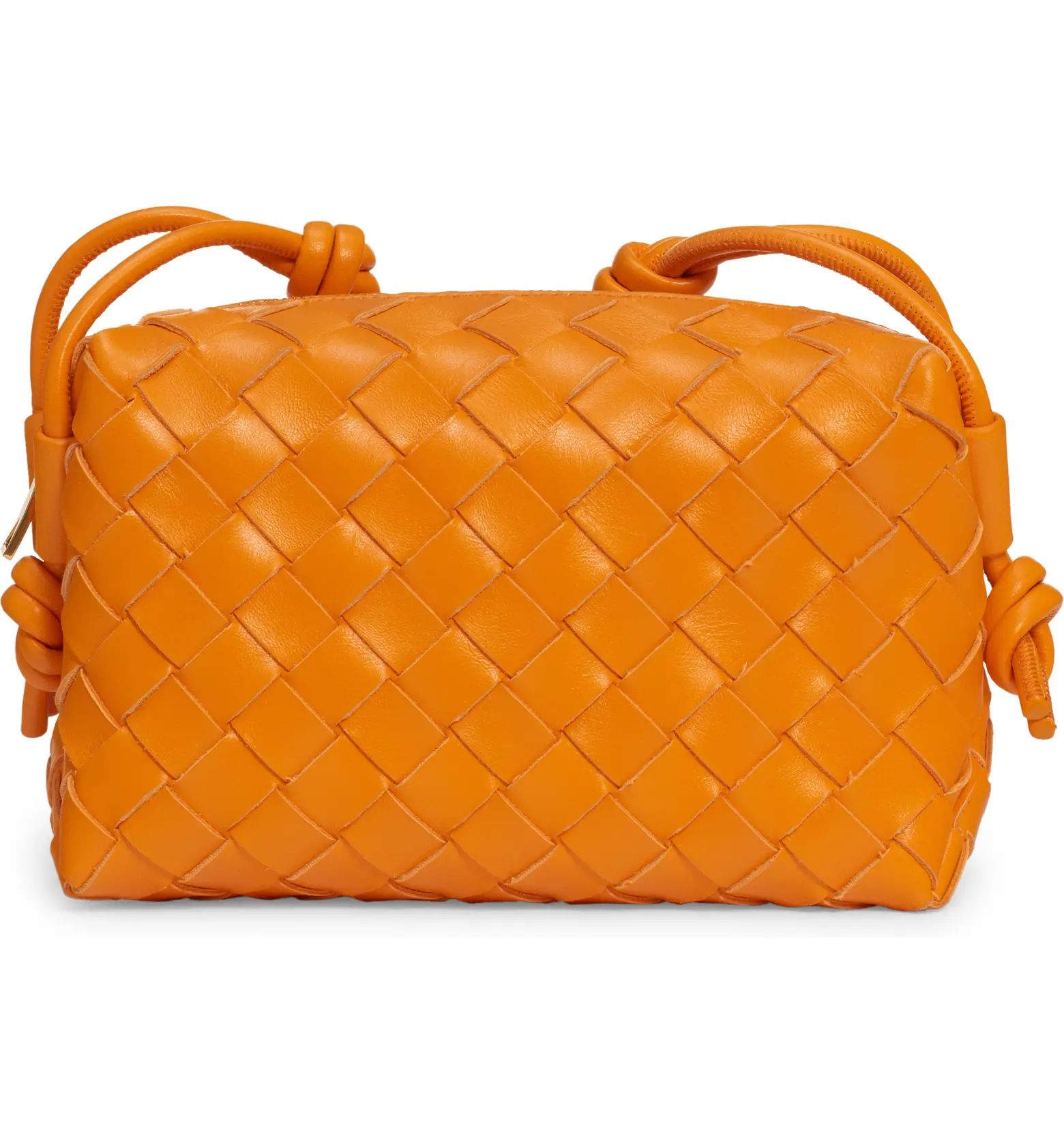 Small Intrecciato Leather Crossbody Bag | Nordstrom