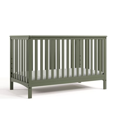 Storkcraft Hillcrest 4-in-1 Convertible Crib - Olive | Target