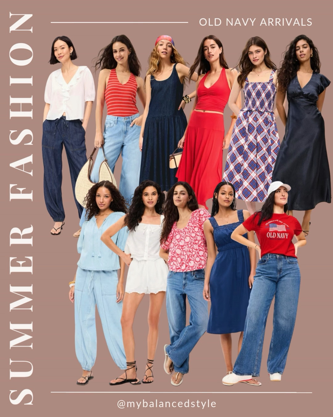 Old navy summer fashion

Casual summer fashion
Everyday summer style
Relaxed warm weather outfits
Lightweight casual clothing
Easy summer outfit ideas
Weekend casual wear
Coastal casual fashion
Cute everyday summer looks
Comfy chic summer style

#LTKootd #LTKSeasonal #LTKSaleAlert