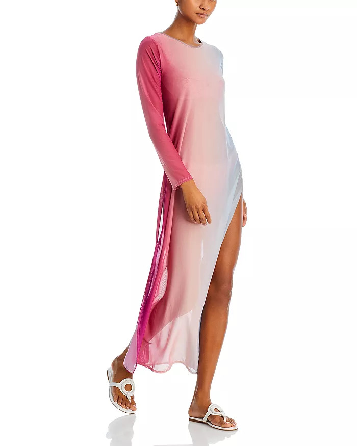 Gemma Ombré Mesh Swim Cover Up Dress | Bloomingdale's (US)