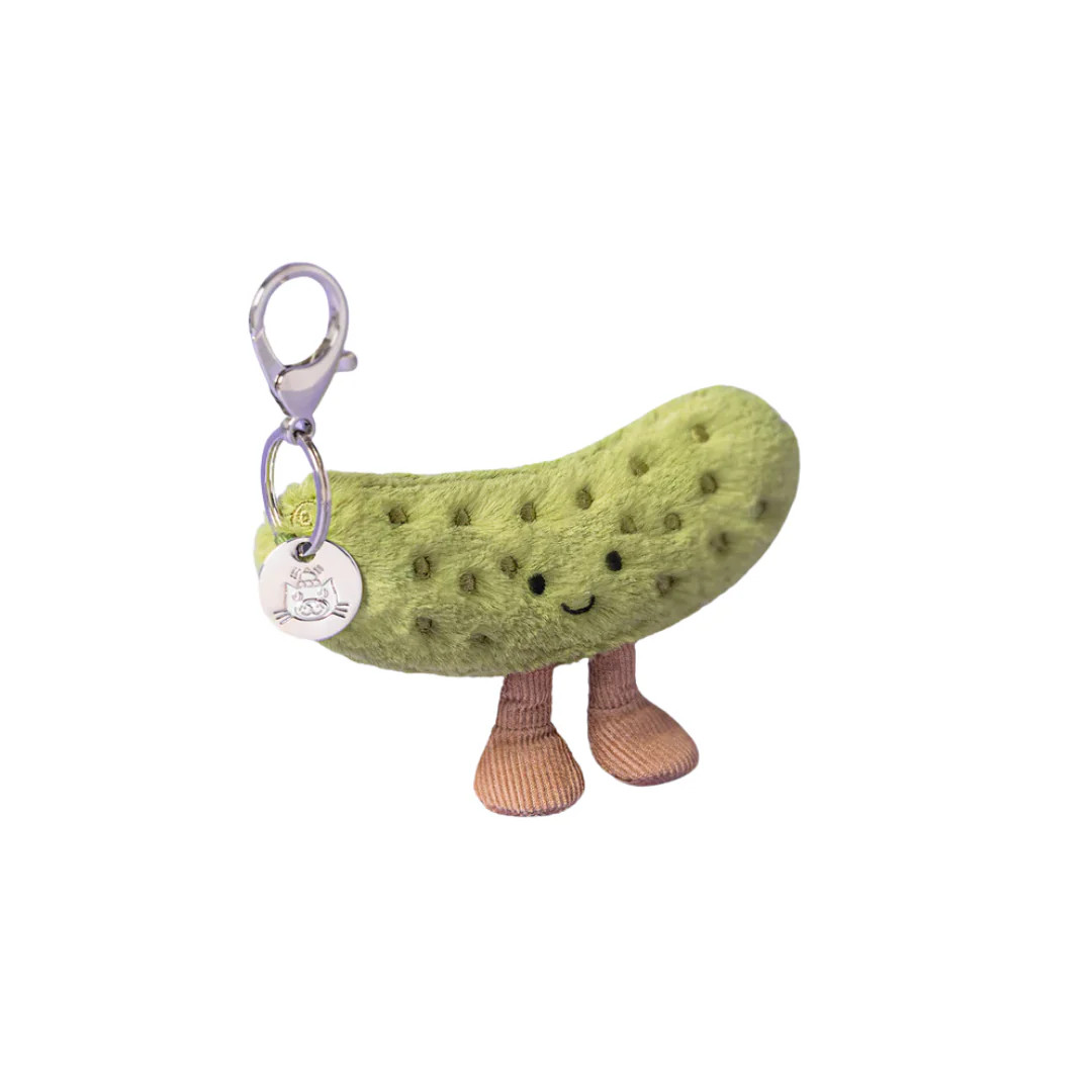 Pickle Bag Charm | Pink Antlers