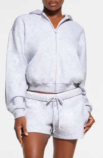 Cotton Fleece Blend Classic Zip-Up Hoodie | Nordstrom