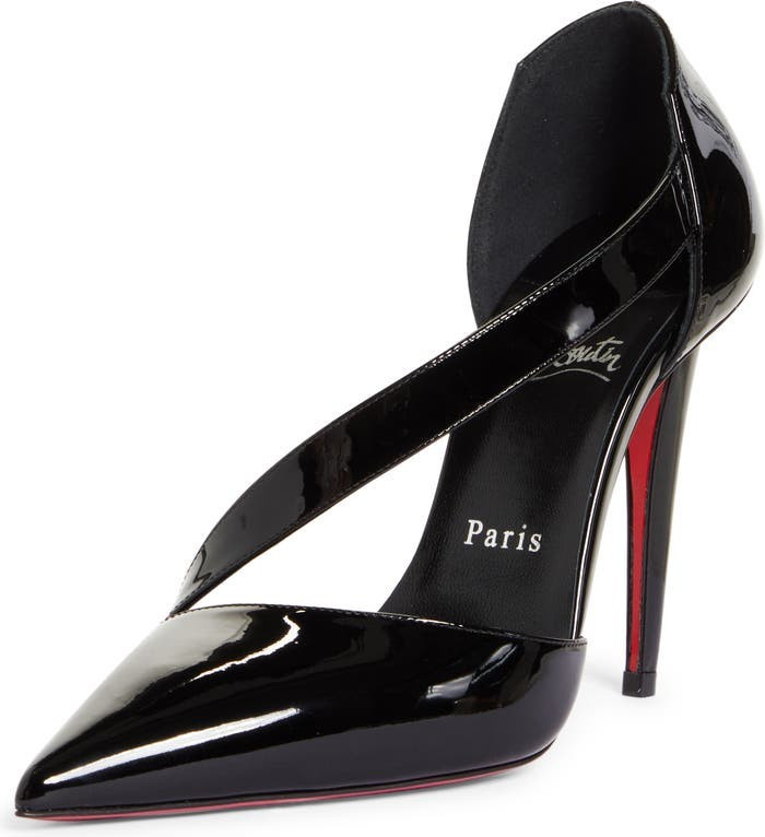 Christian Louboutin Black Shoes High Heels Outfit Black Boots Black Booties Spring Outfits  | Nordstrom