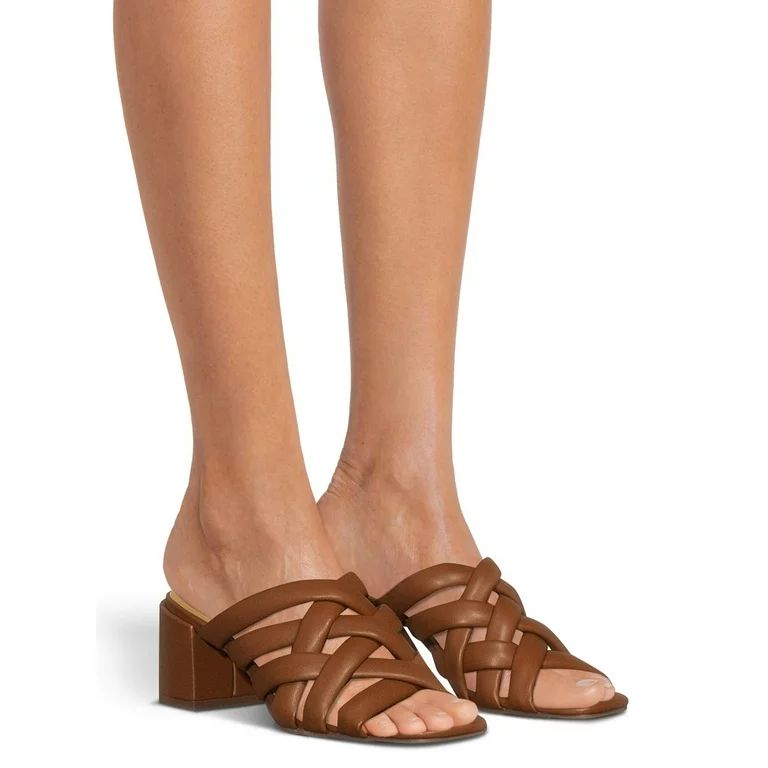 Time and Tru Women's City Woven Sandals | Walmart (US)